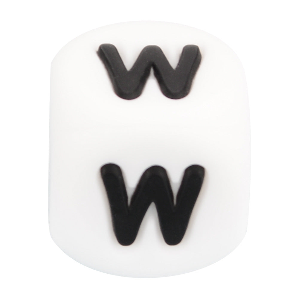 Wholesale Silicone Letters DIY Beads